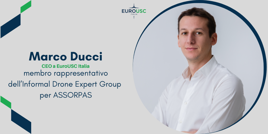 Marco Ducci all’Informal Drone Expert Group per ASSORPAS