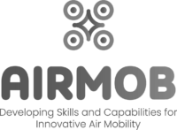 Airmob logo Grey