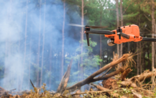 Drone-in-a-Box per incendi boschivi